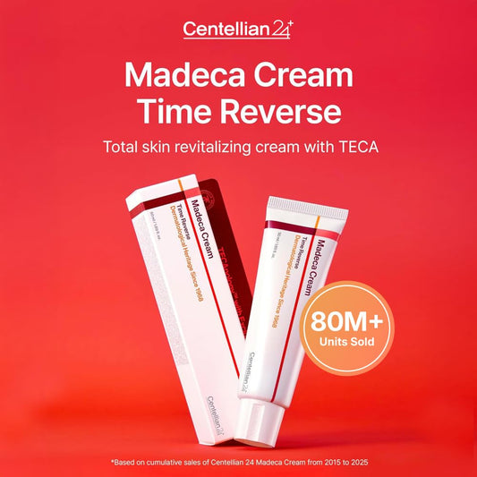 Centellian 24 Madeca Cream Time Reverse | Anti-Aging Korean Cream with TECA & Collagen | Wrinkle Care & Skin Firming | Wholesale K-Beauty