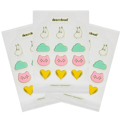 Dearcloud x Moomin Blemish Patch — 36ct Acne Spot Treatment with Salicylic Acid — Wholesale K-Beauty