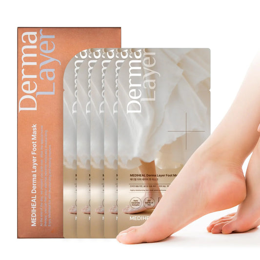 Mediheal Derma Layer Foot Mask (Pack of 5) | Wholesale K-Beauty