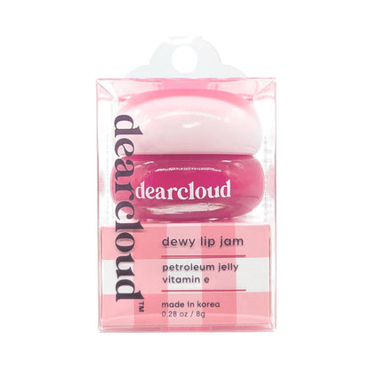 Dearcloud Dewy Lip Jam — Glossy Hydrating Lip Balm with Vitamin E — Wholesale K-Beauty