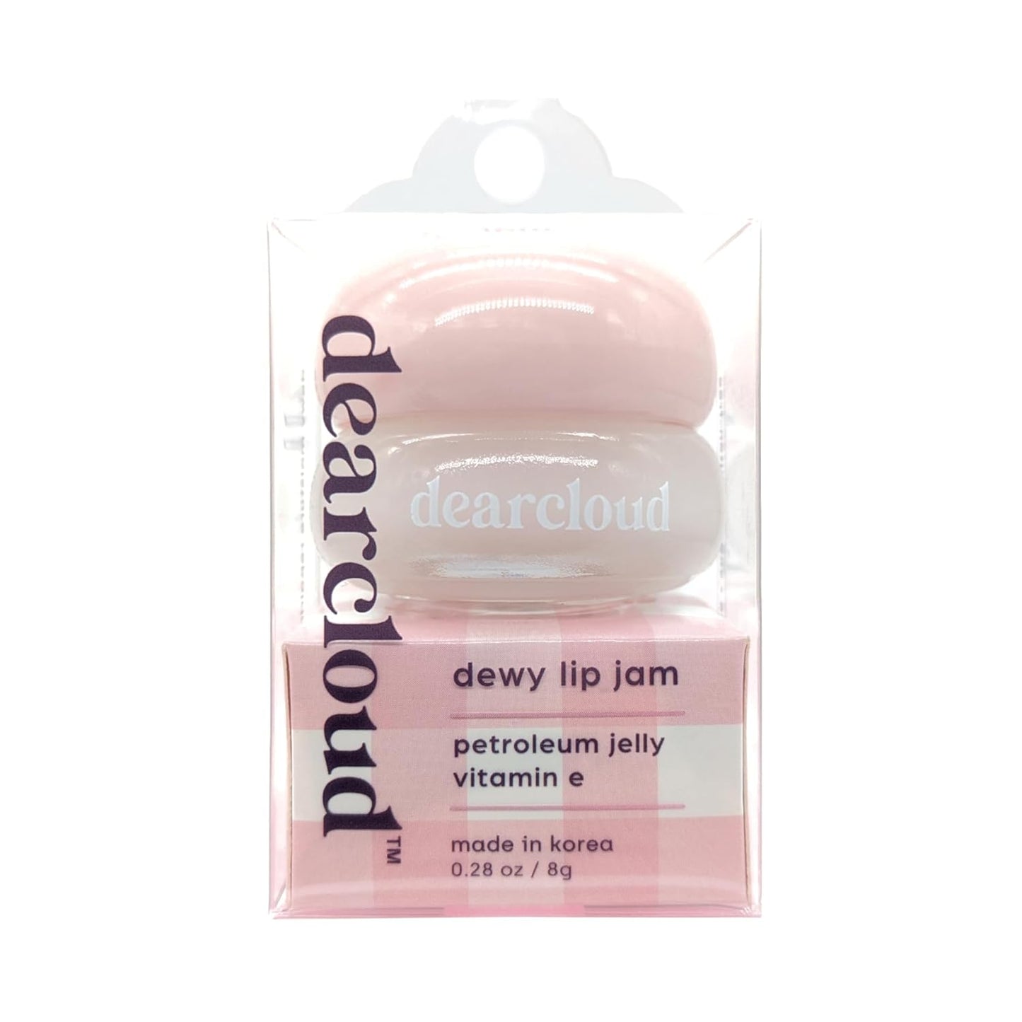 Dearcloud Dewy Lip Jam — Glossy Hydrating Lip Balm with Vitamin E — Wholesale K-Beauty