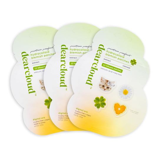 Dearcloud Blemish Patch — Digital Era 36ct with Salicylic Acid + Witch Hazel — Wholesale K-Beauty