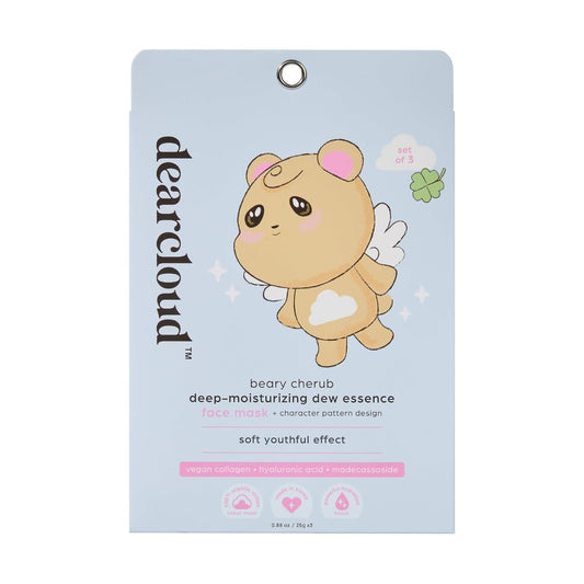 Dearcloud Dew Essence Mask — Vegan, 3 Pack — Wholesale K-Beauty