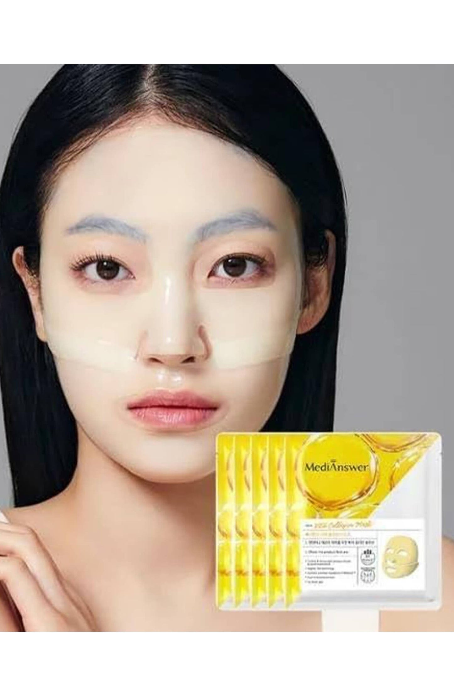 MediAnswer Vita Collagen Mask (Pack of 5) | Wholesale K-Beauty