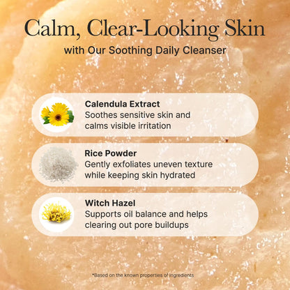 Arencia Calendula Rice Mochi Cleanser 4.23oz | Wholsale K-Beauty