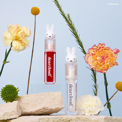 Dearcloud x Miffy Lip Serum Jelly — Clear Skies Tint — Hyaluronic Acid + Vegan Shine — Wholesale K-Beauty