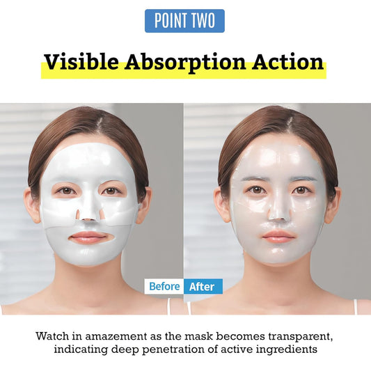 MediAnswer Collagen Mask – French Collagen Sheet Mask for Hydration, Firming, Pore & Calming | Wholesale K-Beauty (Pack of 5)