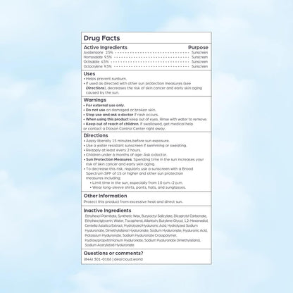 dearcloud – Sunny Defense Sunscreen Stick SPF 50+ PA++++ – Vegan Korean Face Sunscreen with Hyaluronic Acid & Cica – Travel Size – Wholesale K-Beauty