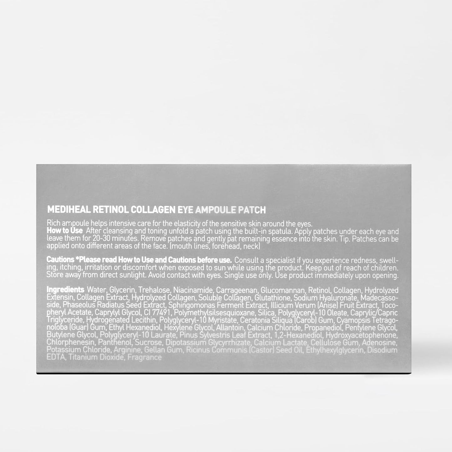 Mediheal Retinol Collagen Eye Ampoule Patch | Wholesale K-Beauty