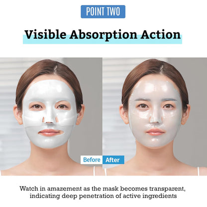 MediAnswer Collagen Mask – French Collagen Sheet Mask for Hydration, Firming, Pore & Calming | Wholesale K-Beauty (Pack of 5)