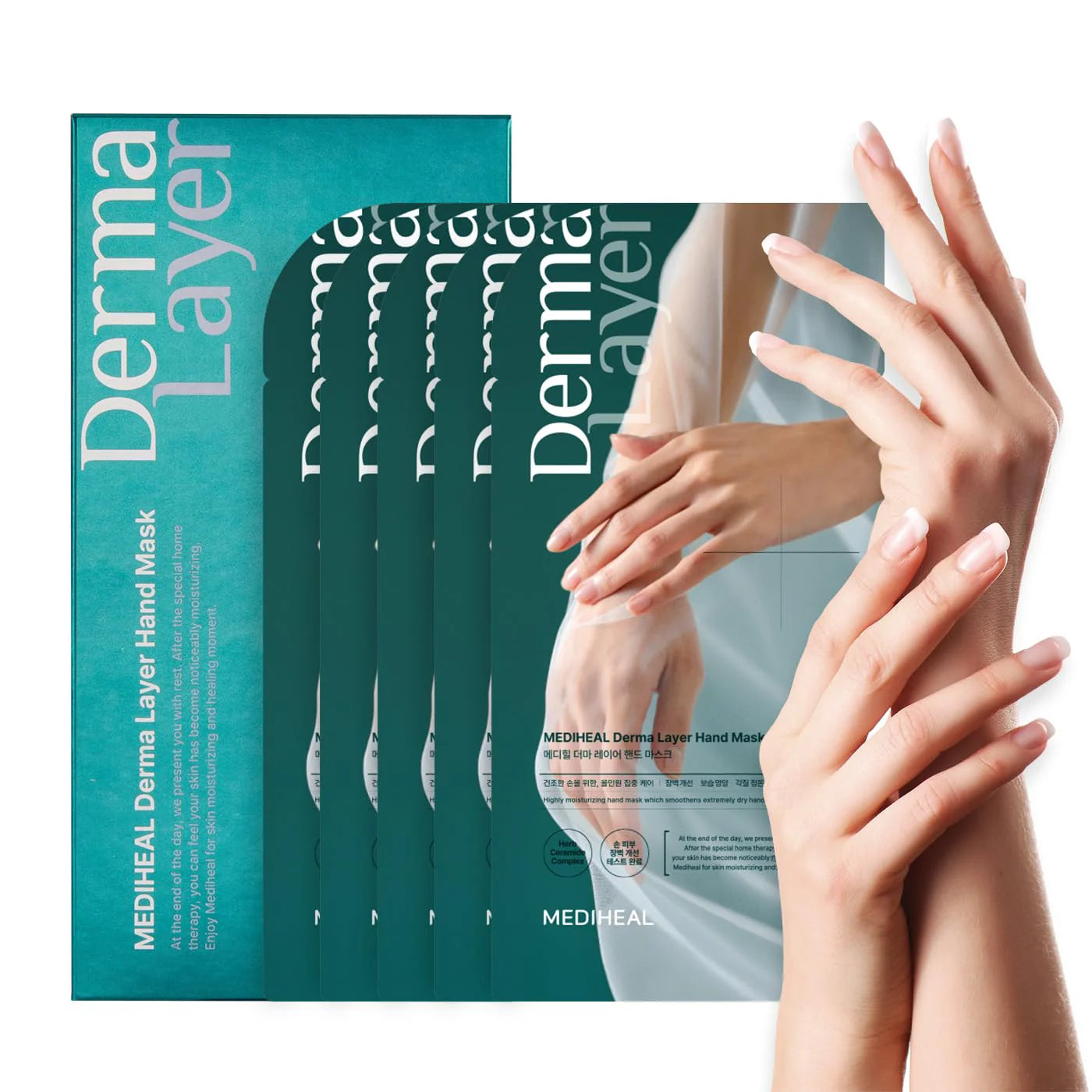 Mediheal Derma Layer Hand Mask (Pack of 5) | Wholesale K-Beauty