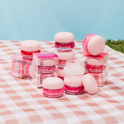 Dearcloud Dewy Lip Jam — Glossy Hydrating Lip Balm with Vitamin E — Wholesale K-Beauty