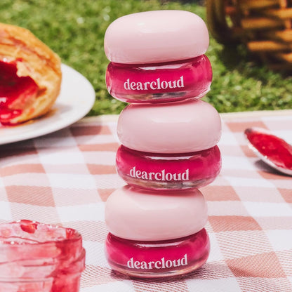 Dearcloud Dewy Lip Jam — Glossy Hydrating Lip Balm with Vitamin E — Wholesale K-Beauty