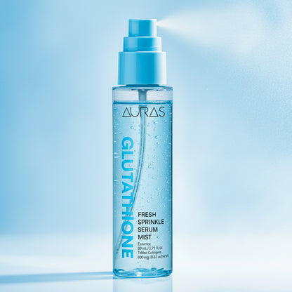 AURAS Fresh Sprinkle Serum Mist 60ml – Oxygen Bubble Glow Mist with Bakuchiol, Collagen, Vitamin C, Glutathione | Wholesale K-Beauty