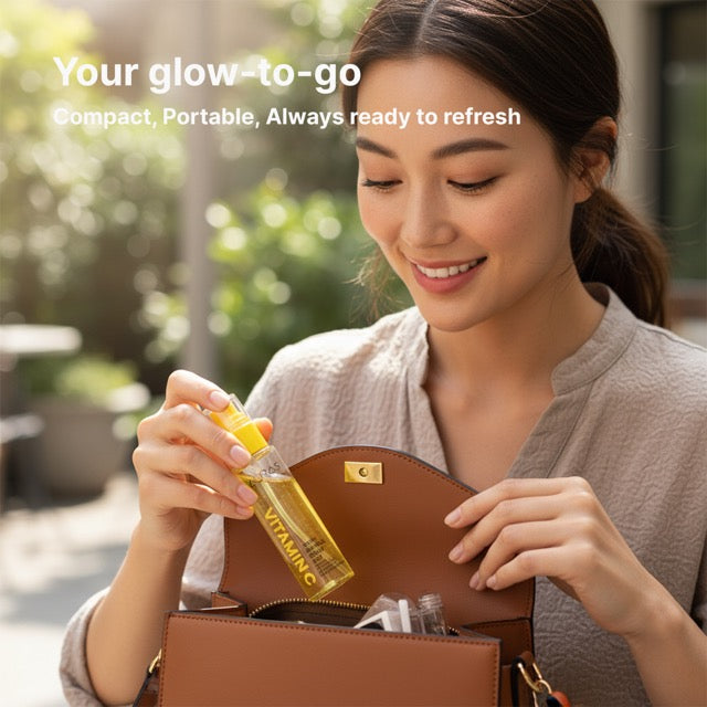 AURAS Fresh Sprinkle Serum Mist 60ml – Oxygen Bubble Glow Mist with Bakuchiol, Collagen, Vitamin C, Glutathione | Wholesale K-Beauty