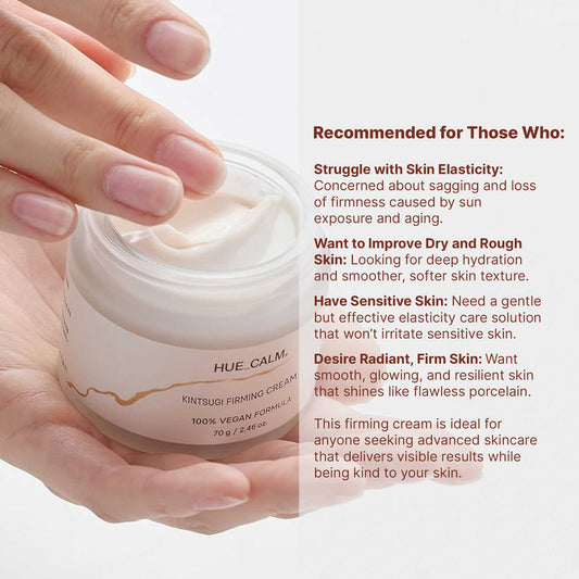 Target audience for Hue Calm Firming Cream based on skin concerns