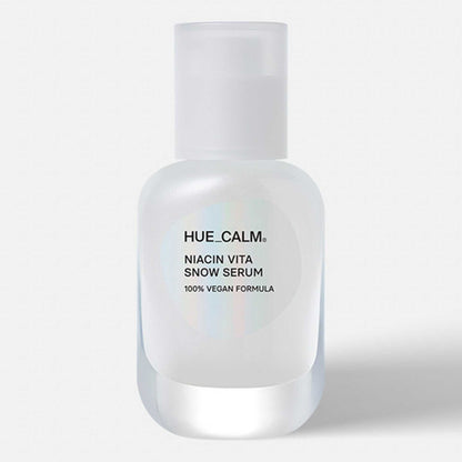 Hue Calm Niacin Vita Snow Serum product image on white background