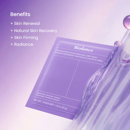 Biodance Rejuvenating Caviar Pdrn Real Deep Mask (1 ea) | Wholesale K-Beauty