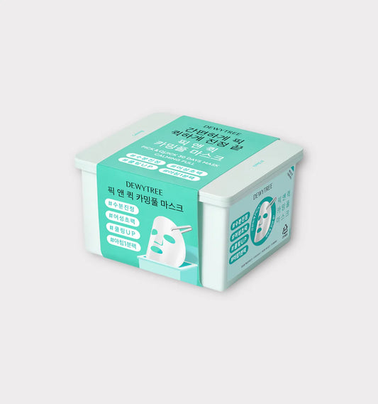 DEWYTREE Pick and Quick Calming Full Mask Sheet - 30 Sheets | Wholesale K-Beauty