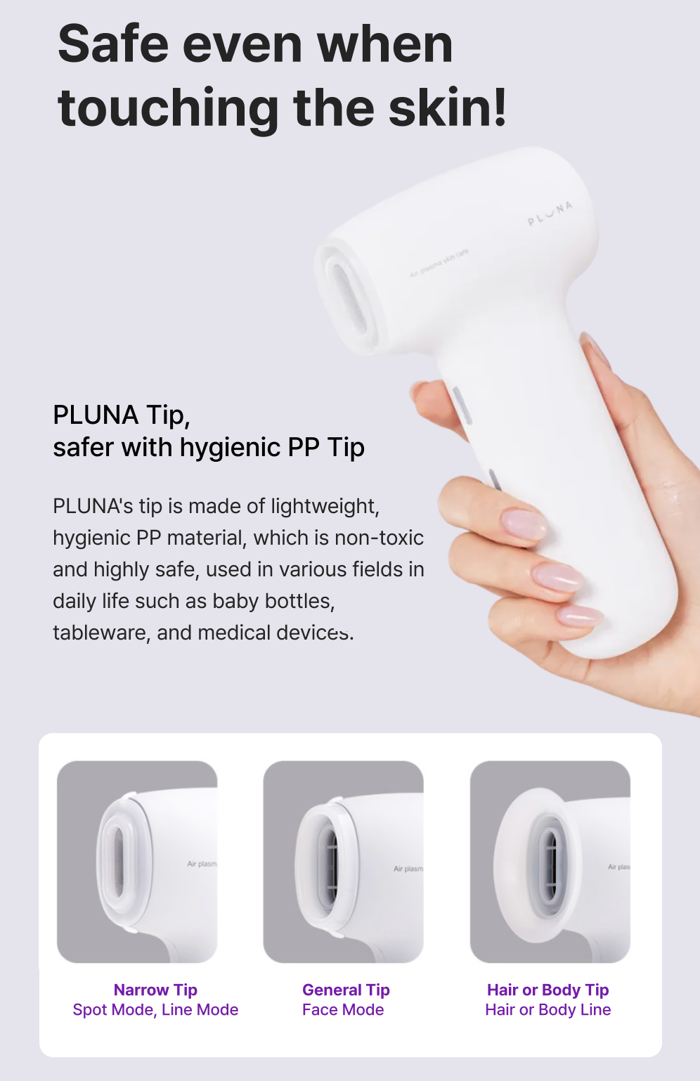 PLUNA Cold Plasma Device