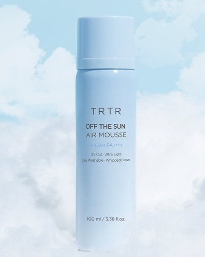 TRTR Off The Sun Air Mousse — Light Bubble Sunscreen with Hydration & Matte Finish — Wholesale K-Beauty