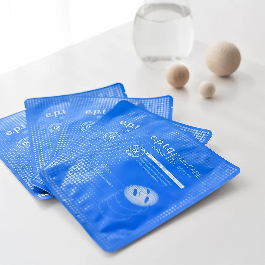 e.p.t.q. Hyaluronic Acid Mask Rx | Post-Procedure Recovery (5ea/Box)