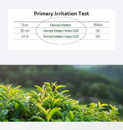 Huecalm - Clinical test results show 0.00 dermal irritation index at 30 min and 24 hr for Waterful Toner Pads.