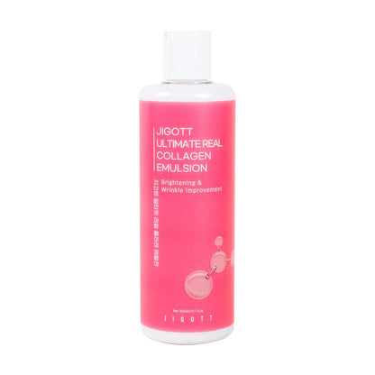 Front-facing image of JIGOTT Ultimate Real Collagen Emulsion for brightening and wrinkle care