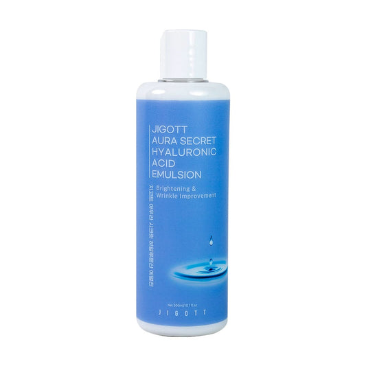 Front-facing product image of JIGOTT Hyaluronic Acid Emulsion for hydration and wrinkle care