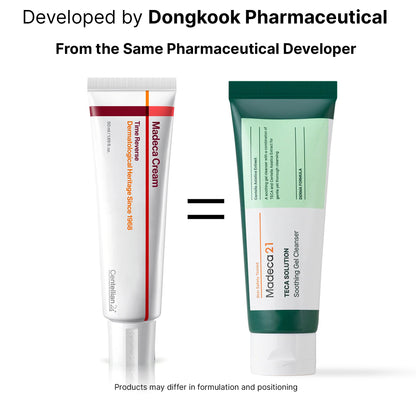 MADECA21 TECA Solution Soothing Gel Cleanser 100ml – TECA & Centella Calming Facial Cleanser | Wholesale K-Beauty