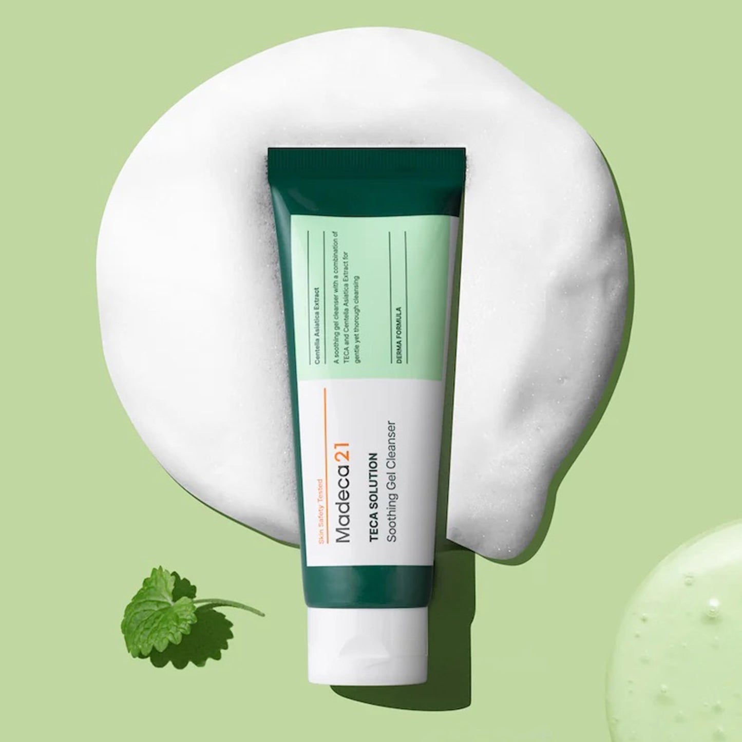 MADECA21 TECA Solution Soothing Gel Cleanser 100ml – TECA & Centella Calming Facial Cleanser | Wholesale K-Beauty