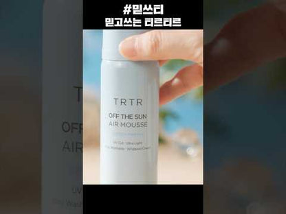 TRTR Off The Sun Air Mousse — Light Bubble Sunscreen with Hydration & Matte Finish — Wholesale K-Beauty