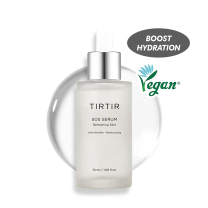 TIRTIR SOS Serum - Radiant Glow Boosting, Plumping, Anti Aging, Hydrating Face Serum | Wholesale K-Beauty