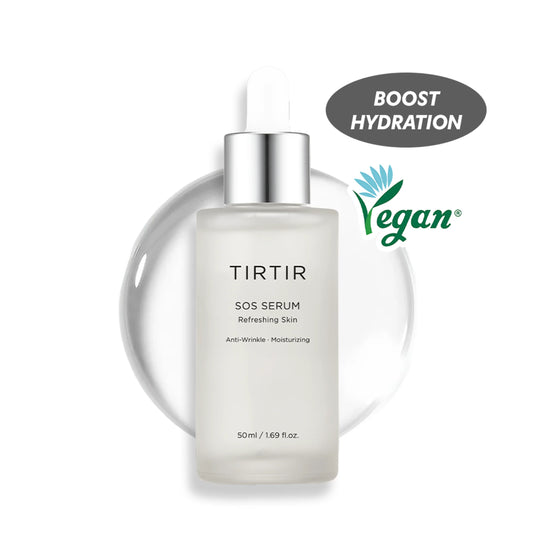 TIRTIR SOS Serum - Radiant Glow Boosting, Plumping, Anti Aging, Hydrating Face Serum | Wholesale K-Beauty