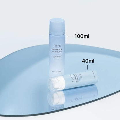 TRTR Off The Sun Air Mousse — Light Bubble Sunscreen with Hydration & Matte Finish — Wholesale K-Beauty